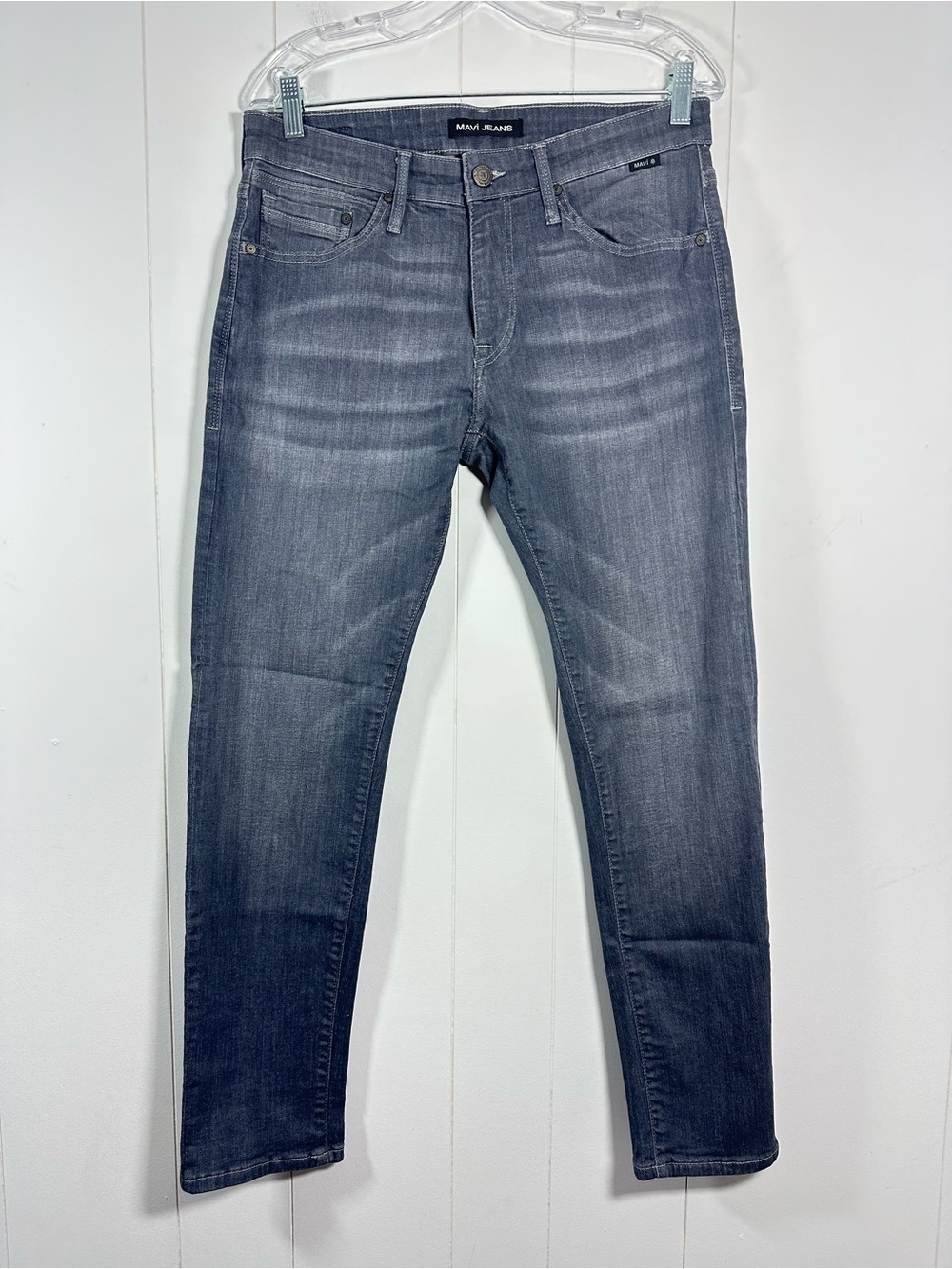 Mavi Jake Slim Leg Jeans Men’s Dark Gray Denim Size 31/30 Stretch